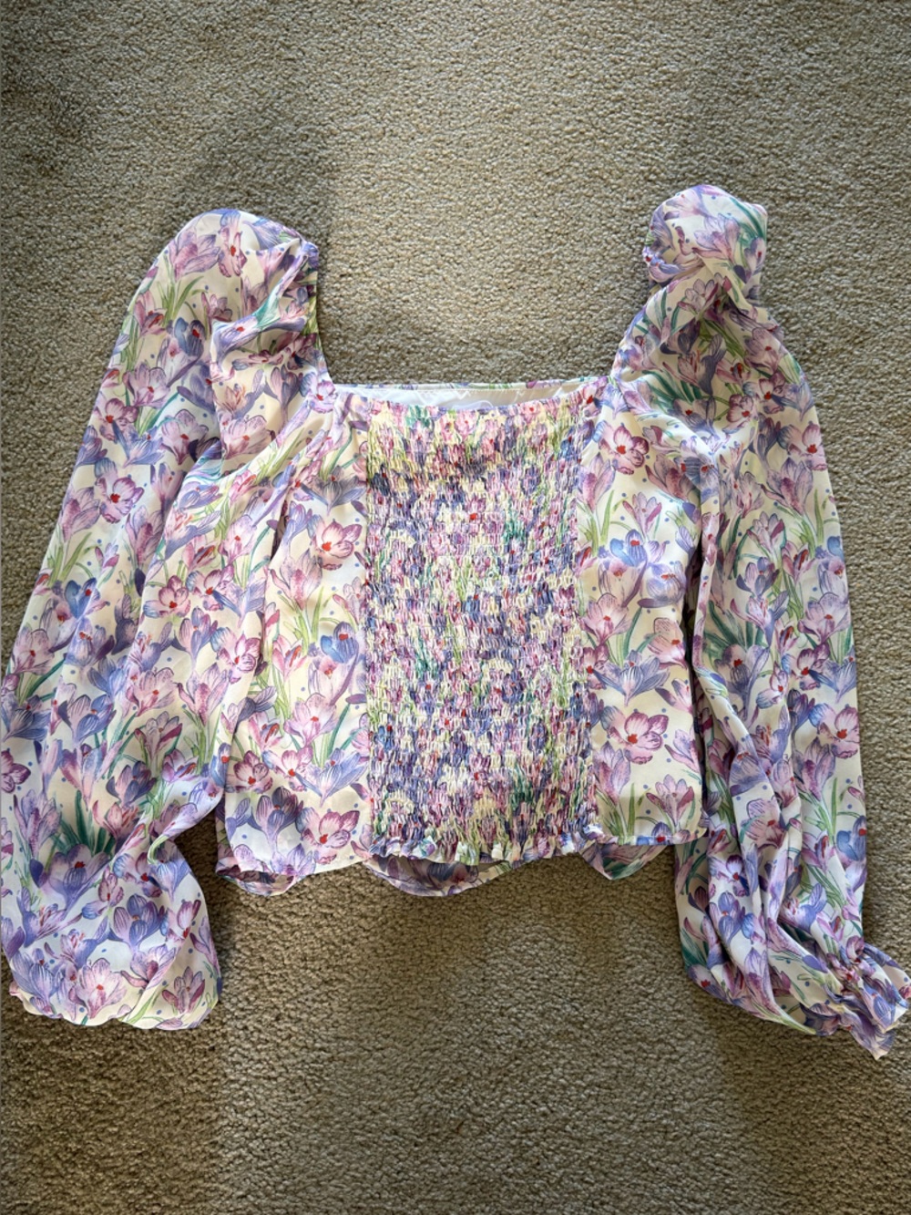 ASTR The Label Tonina Floral Blouse - Picture 6 of 6